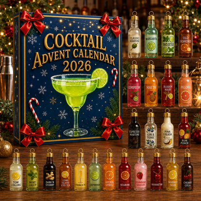 Cocktail Calendar advent calendar decorative miniature collection