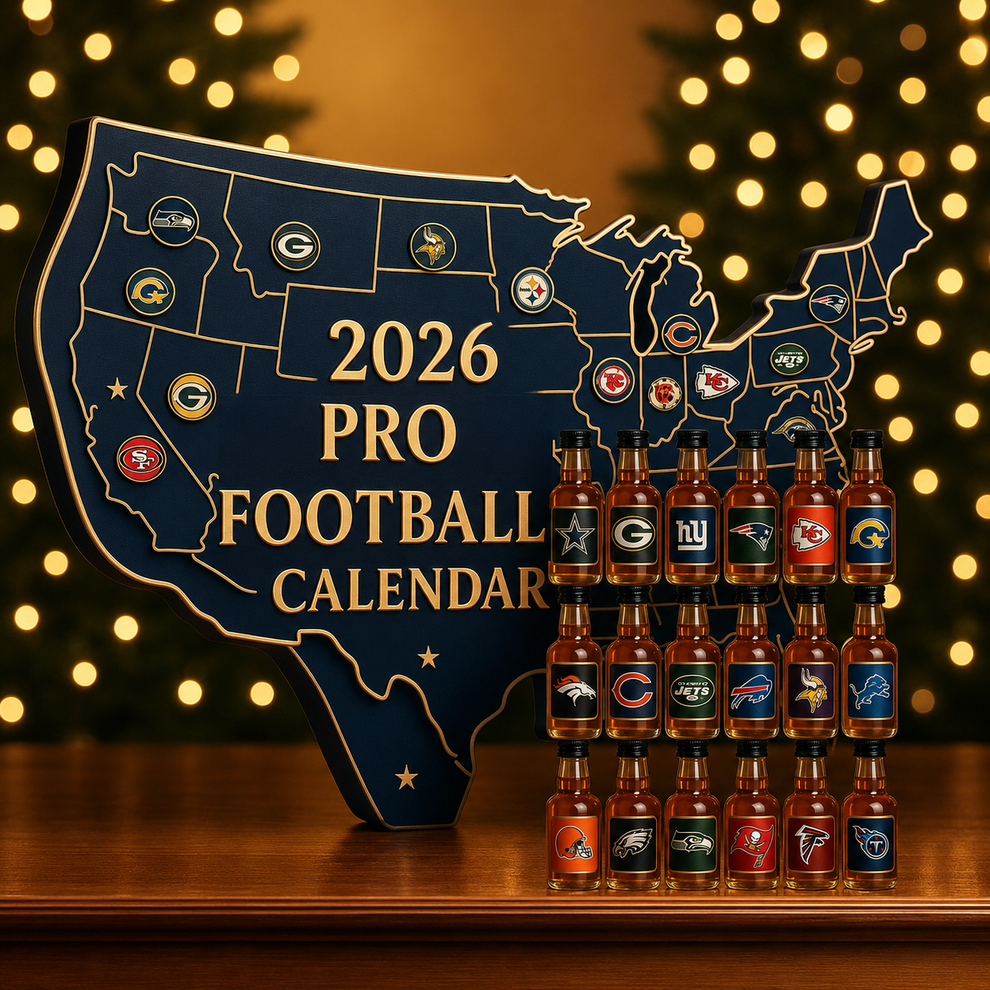 2026 Pro Rugby Calendar advent calendar decorative miniature collection